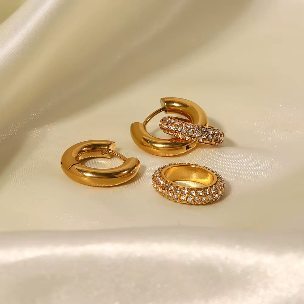 Double Hoop Earrings - STORIES